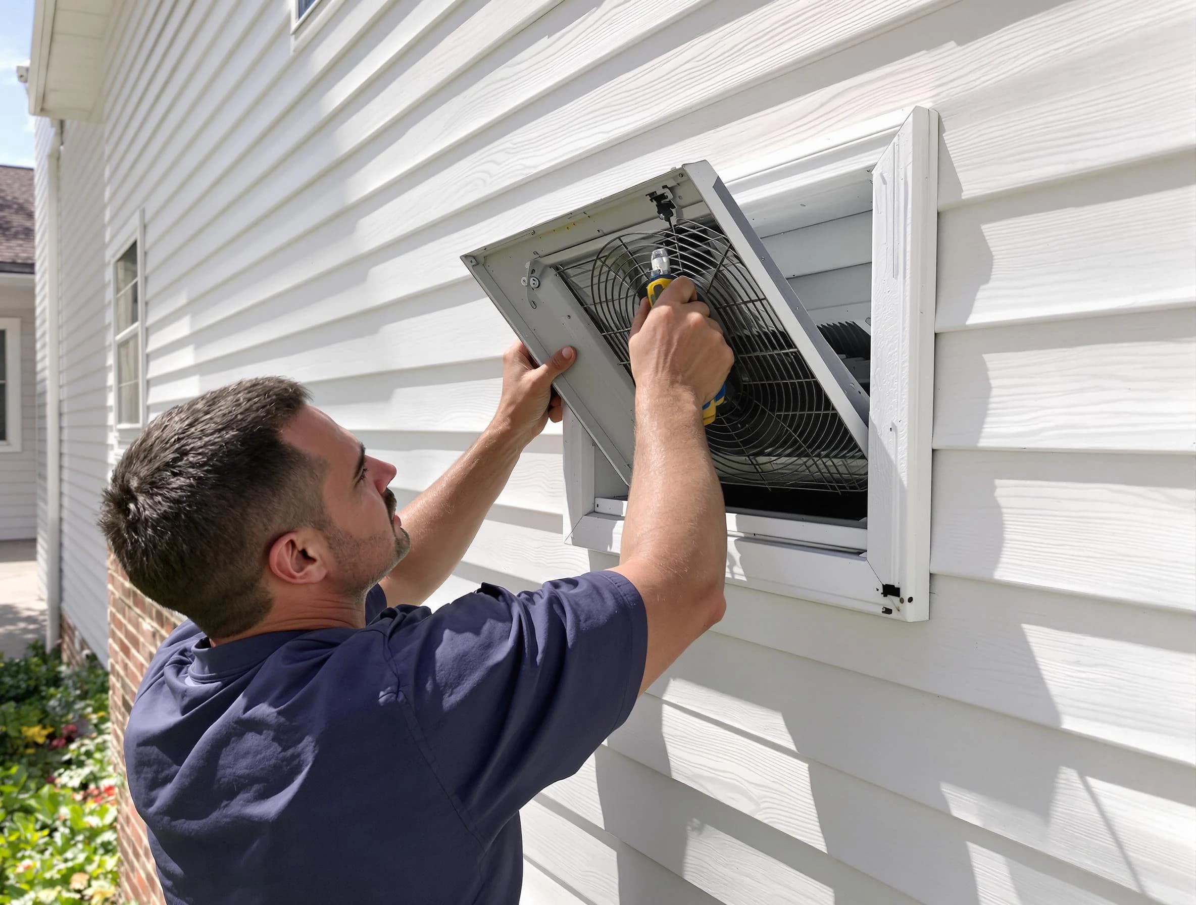 Dryer Vent Cover Replacement in Temecula